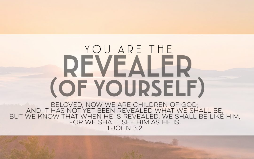 You Are The Revealer (Of Yourself)