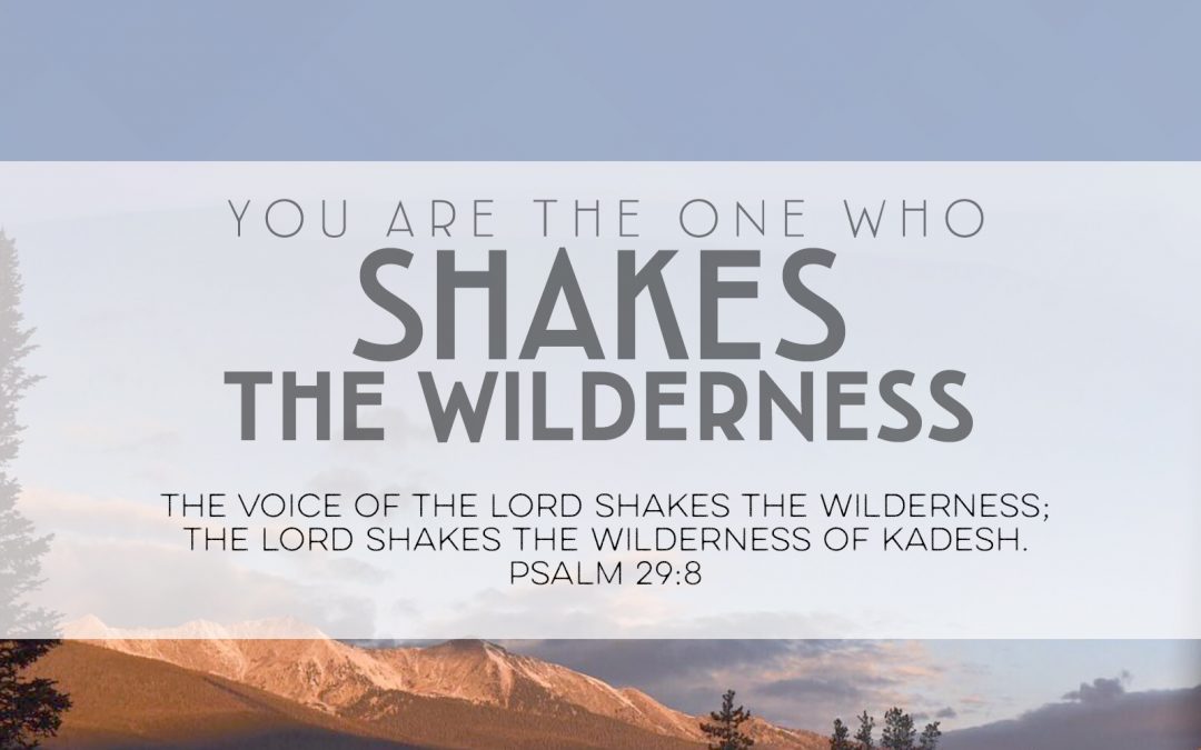 You Are The One Who Shakes The Wilderness