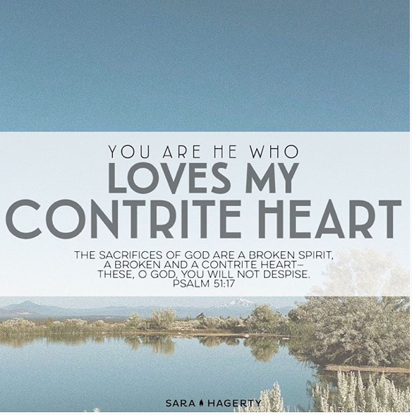You Are He Who Loves My Contrite Heart
