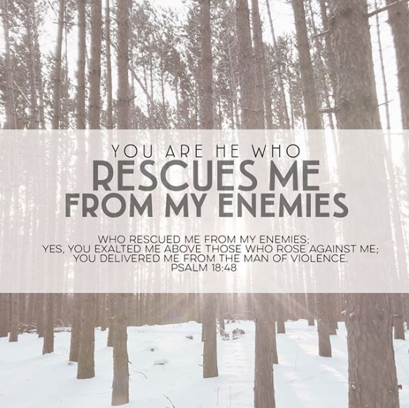 You Are He Who Rescues Me From My Enemies