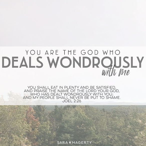 You Are The God Who Deals Wondrously With Me