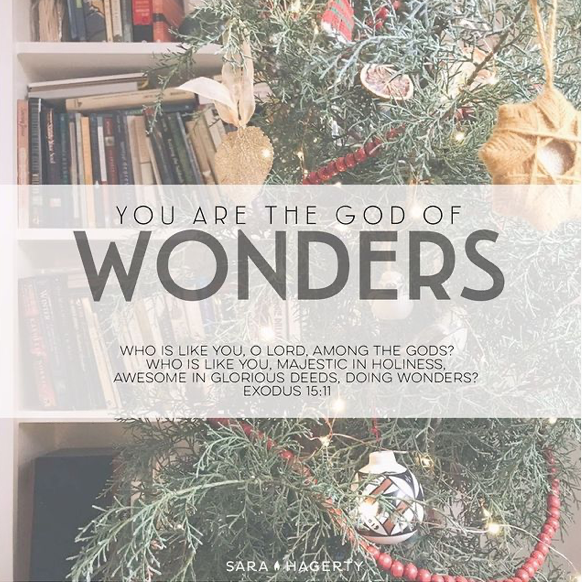 You Are the God of Wonders
