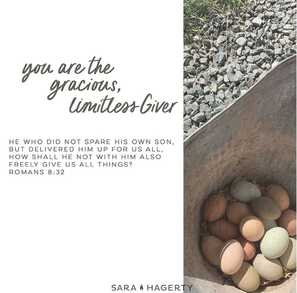 You are the Gracious, Limitless Giver