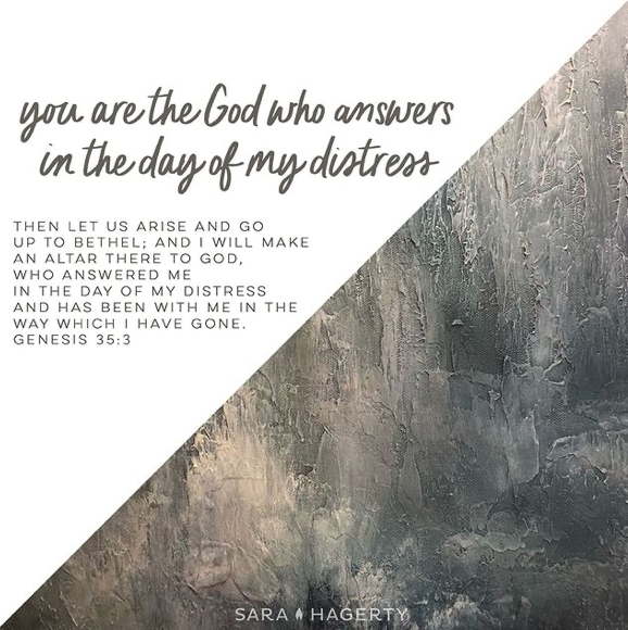 You are the God Who Answers in the Day of My Distress