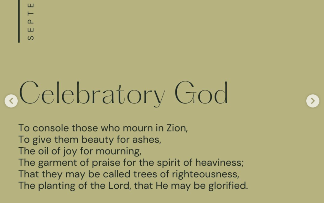 Celebratory God