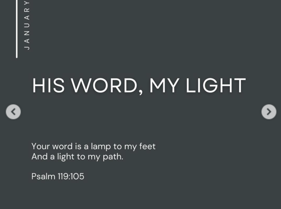 His Word, My Light
