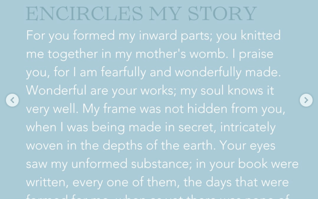 The God Who Encircles My Story