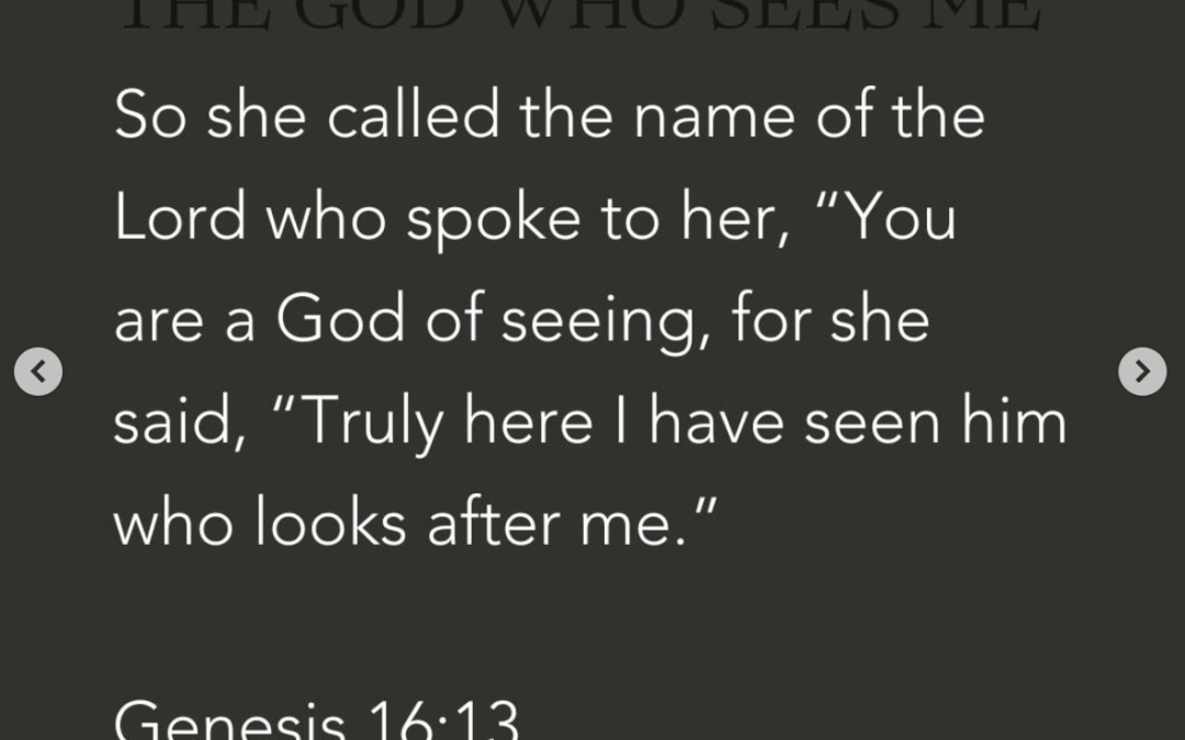 The God Who Sees Me