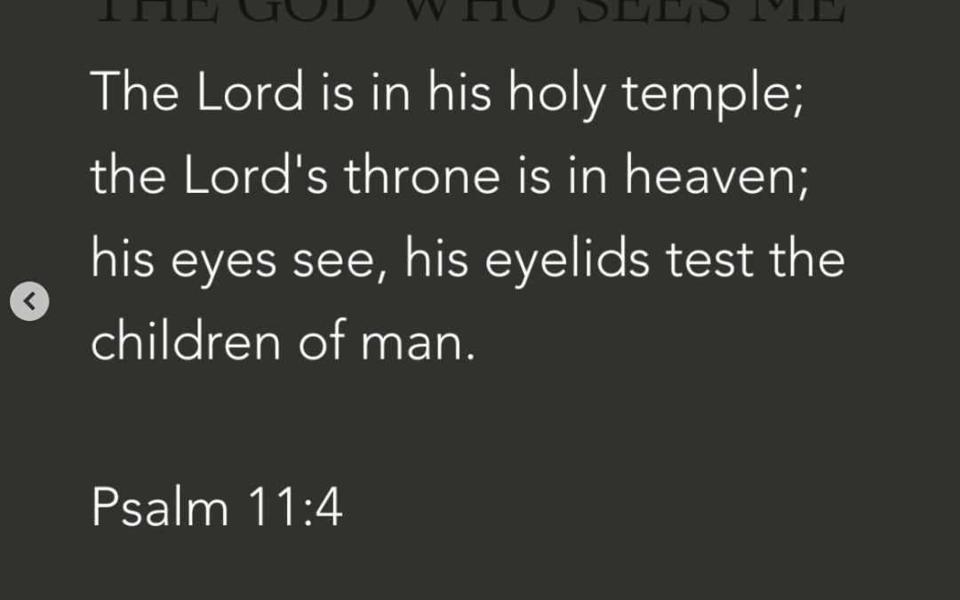 The God Who Sees Me