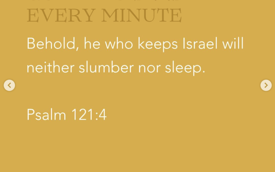 God Who Sees My Every Minute