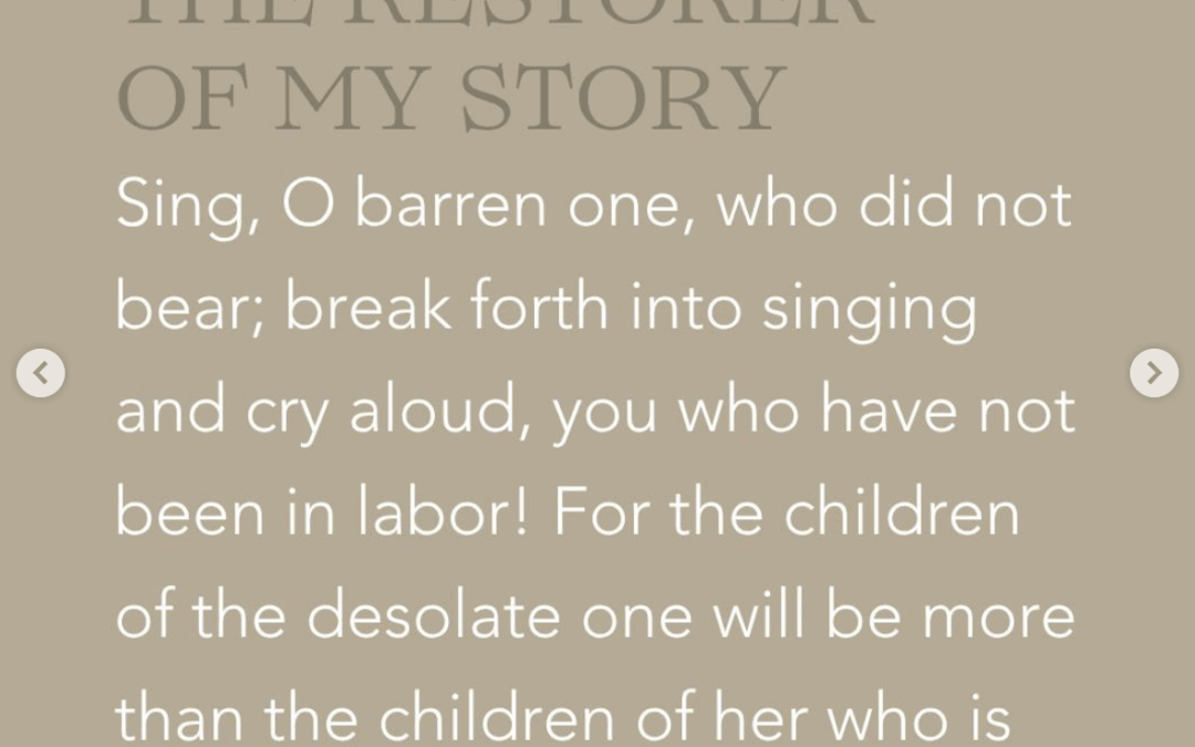 The Restorer of My Story